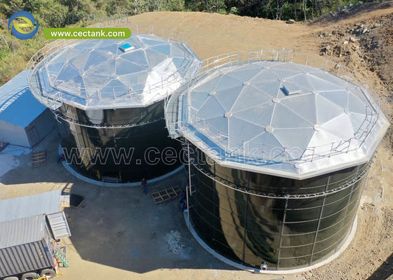Center enamel dapat menyediakan atap terapung eksternal untuk Ethiopia Tank penyimpanan minyak & gas