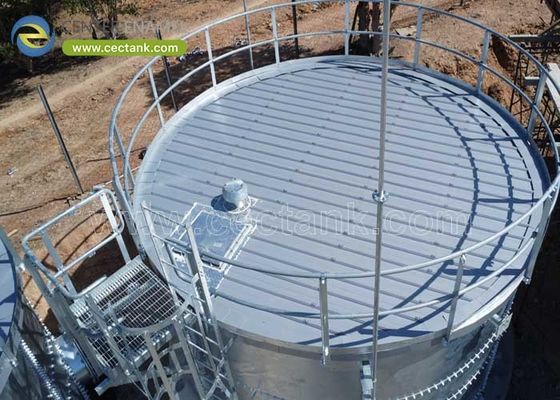 Tangki air HDG kapasitas besar untuk aplikasi industri dan kotamadya