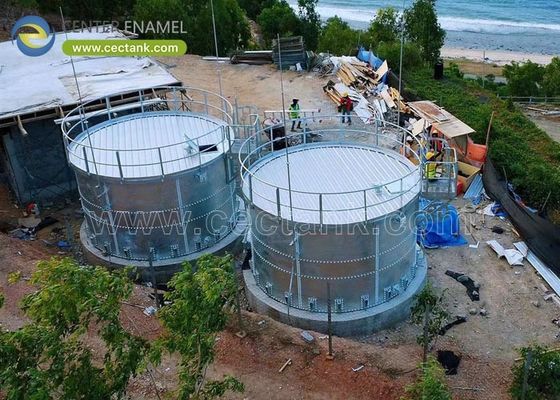 Tangki Baja Galvanis untuk Penyimpanan Air Irigasi Lanskap