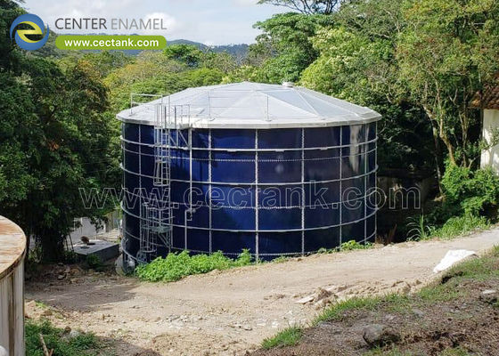 Puncak Pusat Penyimpanan Air Kubah Aluminium Enamel untuk Tangki Air Kapasitas Tertinggi Direkayasa untuk Kemurnian dan Umur Panjang yang Tak Tertandingi