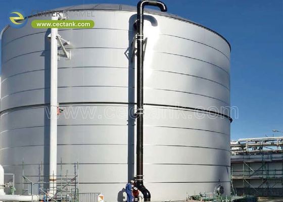 Tank minyak baja tahan karat yang dilas dengan enamel pusat yang dirancang dengan ahli dan dibuat dengan cermat untuk memperpanjang umur layanan