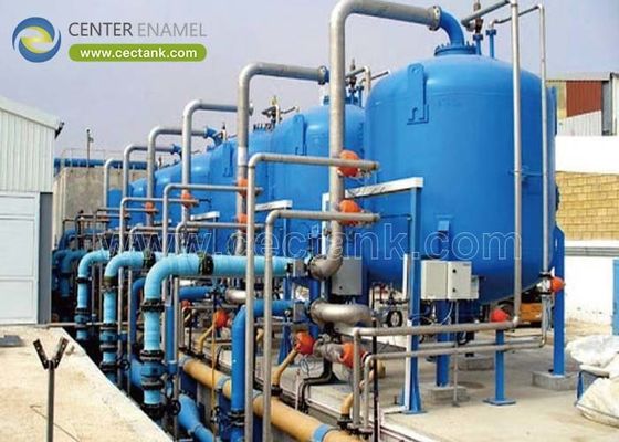 Center enamel Kondensator Kapal Tekanan Utama untuk Keandalan Industri