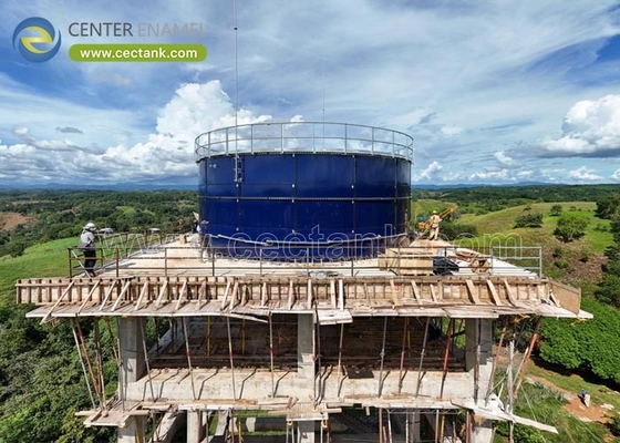 Keunggulan Terangkat: Tangki Air Terangkat Baja Baut Center Enamel untuk Masa Depan Air yang Andal