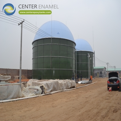 Atap Membran Ganda untuk Digester Biogas Mini: Menyediakan wadah gas yang kompak dan tertutup.