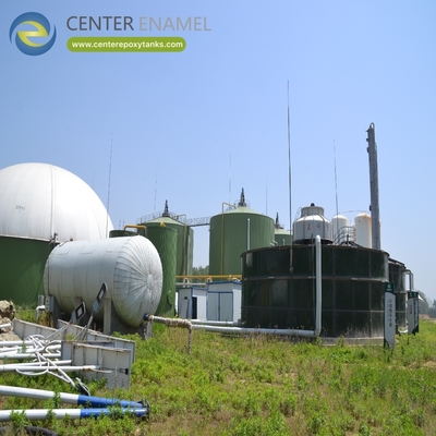 Atap Membran Ganda untuk Pencerna Biogas Limbah Rumah Tangga: Menyimpan gas dari limbah organik rumah tangga.