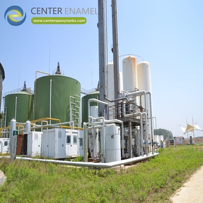 Atap Membran Ganda untuk Digester Anaerobik: Penting untuk menangkap dan menyimpan biogas.