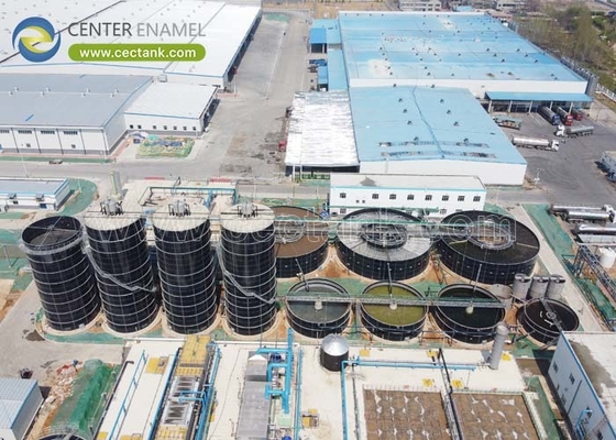 Kontrol Presisi untuk Stabilitas Proses: Tangki Regulasi Baja Baut Center Enamel