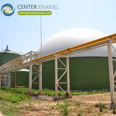 Tangki Biogas untuk Pabrik Bir & Pengolahan Makanan: Wadah utama untuk pencernaan biogas.