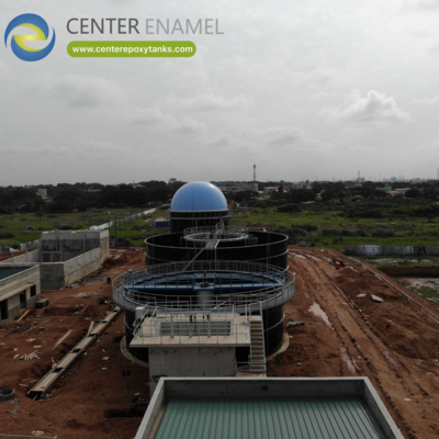 Balon Biogas untuk Pabrik Bir & Pengolahan Makanan: Mengumpulkan biogas dari air limbah.