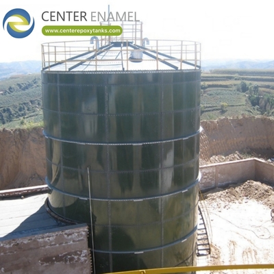 Tangki biogas untuk pabrik peternakan babi: Tangki utama untuk pencernaan biogas.