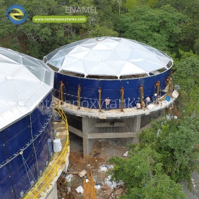 Atap Kubah Geodesik Aluminium untuk Penyimpanan Lumpur Kota: Menyediakan Penutup yang Tertutup Rapat dan Tahan Korosi