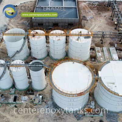 FBE Coated Tank for Slaughterhouse Wastewater Treatment- Sebuah wadah tugas berat untuk limbah padat tinggi-kekuatan tinggi.