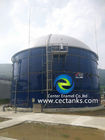 Tangki penyimpanan yang dilapisi baja enamel untuk reaktor biogas 18,000 M3 Kapasitas