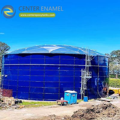 Tangki Baja Berlapis Epoxy untuk Pencerna Pertanian - Wadah yang tahan lama dan andal untuk produksi biogas pertanian.