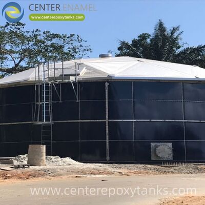Aluminum Dome for Raw Water Storage Tanks: Shields Untreated Source Water from Wind, Debris, and Excessive Sunlight