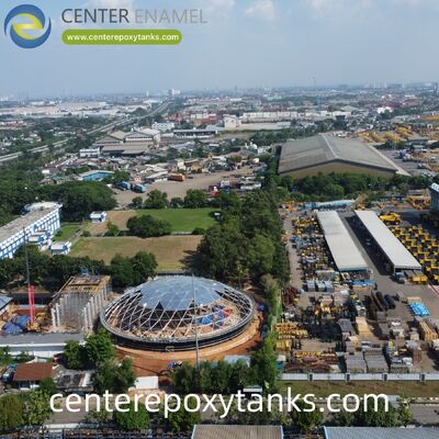 Atap Terapung Eksternal untuk Tangki Baja Las untuk Tangki Penyimpanan Minyak Bumi: Menyediakan Penghalang Uap yang Andal untuk Mengurangi Kehilangan Produk