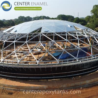 Atap kubah aluminium untuk tangki penyimpanan diesel baja tahan karat las: Meminimalkan penguapan bahan bakar dan mencegah air hujan dari mengorbankan stabilitas bahan bakar