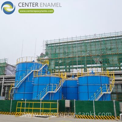 Tangki Epoxy Bonded Steel Bolted sebagai Tangki Air Limbah Slaughterhouse: Perlindungan yang kuat terhadap kadar darah tinggi dan limbah yang kaya lemak.