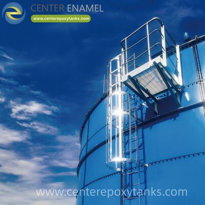 Epoxy Bonded Steel Bolted Tanks sebagai Dairy Processing Wastewater Tank: Tahan terhadap agen pembersih kimia dan limbah susu organik.