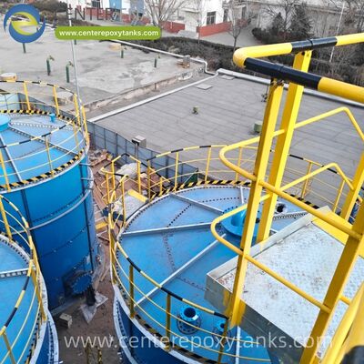 Epoxy Bonded Steel Bolted Tanks sebagai Cassava Processing Wastewater Tank: Dirancang untuk limbah asam dan tinggi tepung dari produksi Cassava.