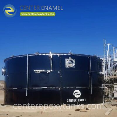 Tangki Baja Bolted sebagai Tangki Air Limbah Pabrik Bir: Melindungi dari pH rendah dan aliran gula yang khas dari produksi bir.