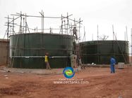 Tangki penyimpanan biogas pengolahan air limbah / Tangki Bio Digester lapisan dua