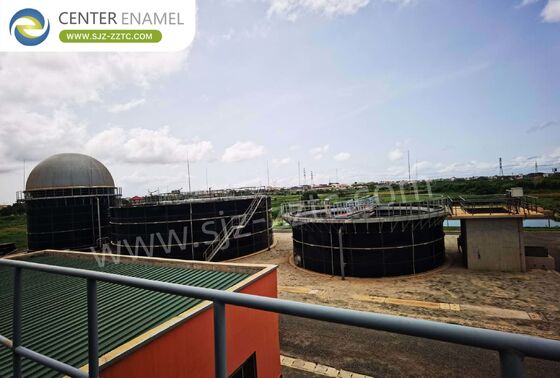 Professional Biogas Plant Design for Pakistan Food Waste to Biogas with GFS Tanks 