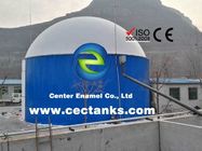 Center Enamel Provide Biogas Storage Tanks Kekerasan 6,0 Mohs Mudah Dibersihkan
