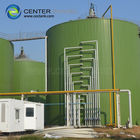 100000 / 100k Gallon Bolted Steel Dry Bulk Storage Tanks untuk penyimpanan biji-bijian