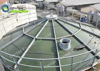 35000 Galon Tangki Air Industri Dengan Aluminium Alloy Trough Deck Roof