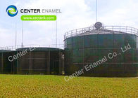 Tangki penyimpanan air limbah berlapis kaca untuk pabrik biogas, pabrik pengolahan air limbah