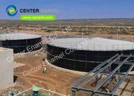100000 Gallon Glass Bolted Steel Industrial Water Storage Tanks dengan Durable Long Service Life