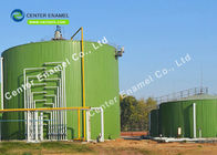 3000000 Gallon Bolted Steel Liquid Storage Tanks Dengan Aluminium Alloy Trough Deck