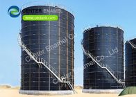 Tangki penyimpanan biogas baja bertengger dengan atap membran tunggal dan ganda