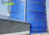 Tangki penyimpanan air baja berlapis kaca untuk pabrik pengolahan air limbah biogas