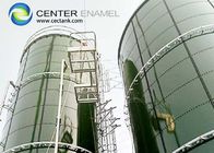 Tangki penyimpanan air komersial berlapis kaca untuk pabrik pengolahan air limbah