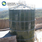Proyek Biogas Pabrik Baja Berlapis Kaca Tangki Penampung Dengan Penampung Gas Membran Ganda