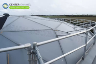 Clear Span Aluminium Geodetic Dome Roof Untuk Fasilitas Pengolahan Air Minyak Gas Petrochemical