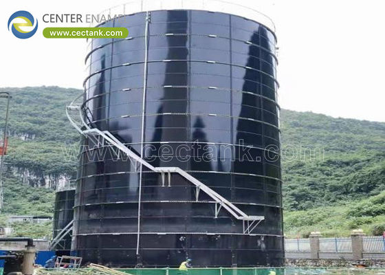 Easy Construction Leachate Storage Tanks with Aluminum Dome Roof for Enhanced Protection