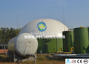 Tangki penyimpanan air limbah untuk pabrik biogas, pabrik pengolahan air limbah