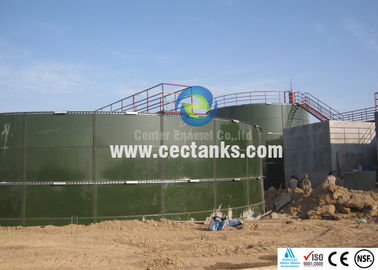 Double coating Glass Fused To Steel Bolted Tanks untuk penyimpanan air