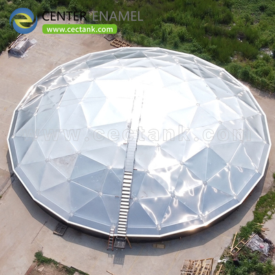 Atap kubah geodetik aluminium tahan korosi tinggi untuk bidang arsitektur