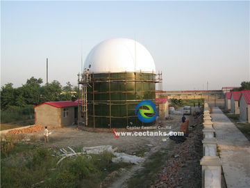 Tangki penyimpanan biogas baja berlapis kaca prefabrikasi dengan 2,000,000 galon ART 310