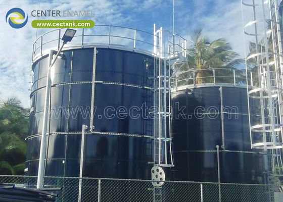 Tingkatkan Efisiensi dan Keandalan AWWA D103/EN ISO28765 Tangki Standar Kaca-Menghancurkan Ke Baja untuk Solid Bulk Industri