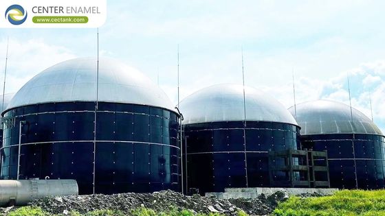 Tangki penyimpanan biogas baja berlapis kaca: merevolusi pencernaan biogas anaerob