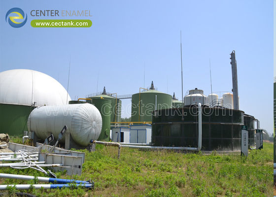Tangki Bio-Digester Membran Roof dengan Proses Lapisan Porselen Enamel: Solusi Lanjutan untuk Produksi Biogas