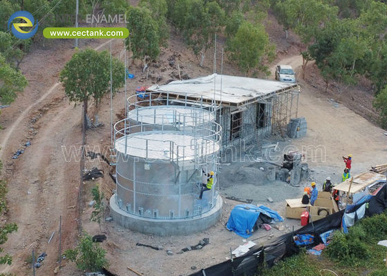 AWWA D103 Tangki baja galvanis standar untuk penyimpanan air perlindungan kebakaran