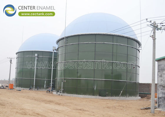 Tangki GFS dengan atap membran ganda untuk produksi biogas: Solusi yang sempurna untuk pencernaan anaerob