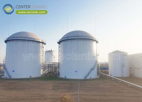 Tangki penyimpanan biogas GFS kapasitas khusus untuk pabrik pencernaan lumpur: Solusi ideal untuk pengelolaan limbah yang efisien dan berkelanjutan