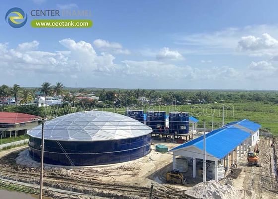Tangki Limbah Baja Berbolt dan Tangki Penampung Air Limbah untuk Proyek Pengolahan Air Limbah Kota: Solusi yang Berkelanjutan dan Dapat Diandalkan